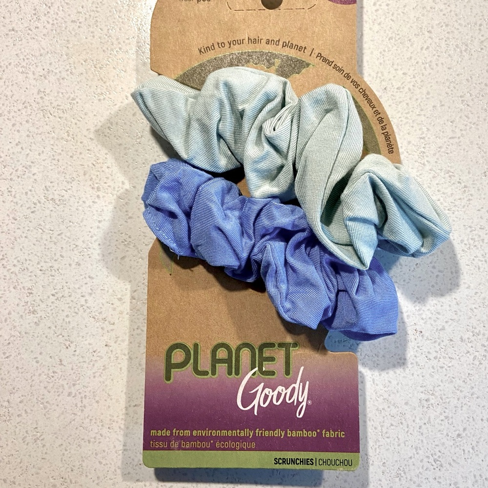 Planet Goody Bamboo Hair Scrunchies